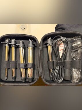 AMIKA THE CHAMELEON 5 BARREL INTERCHANGEABLE CURLING KIT